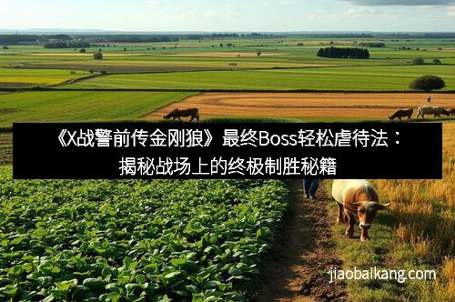 《X战警前传金刚狼》最终Boss轻松虐待法：揭秘战场上的终极制胜秘籍